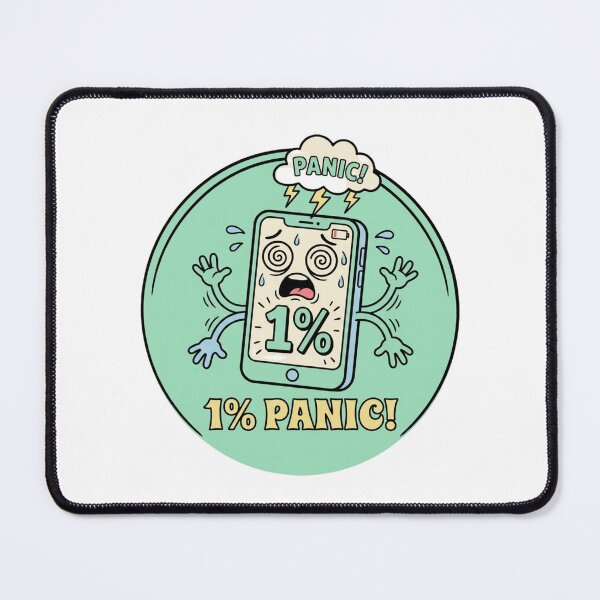 Item preview, 1% Panic Smartphone Funny Design designed and sold by Elias-Studio.