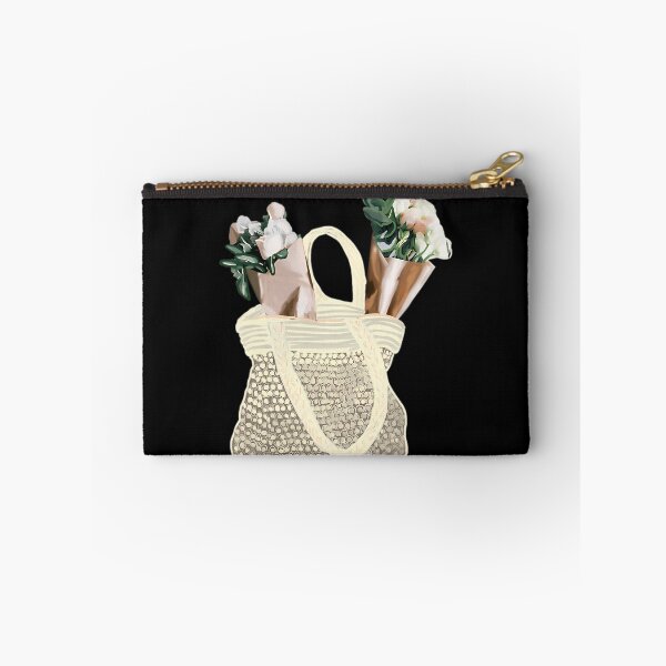 Item preview, Flower Shopping Cute Tote Illustration designed and sold by bkdblnzy32.