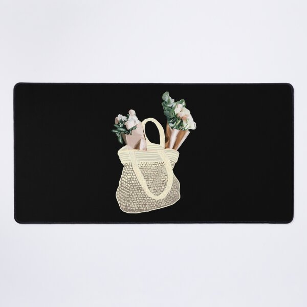 Item preview, Flower Shopping Cute Tote Illustration designed and sold by bkdblnzy32.