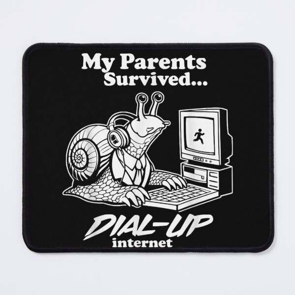 Item preview, My Parents Survived Dial Up Internet Funny Retro Tech Humor designed and sold by JolinChinn.