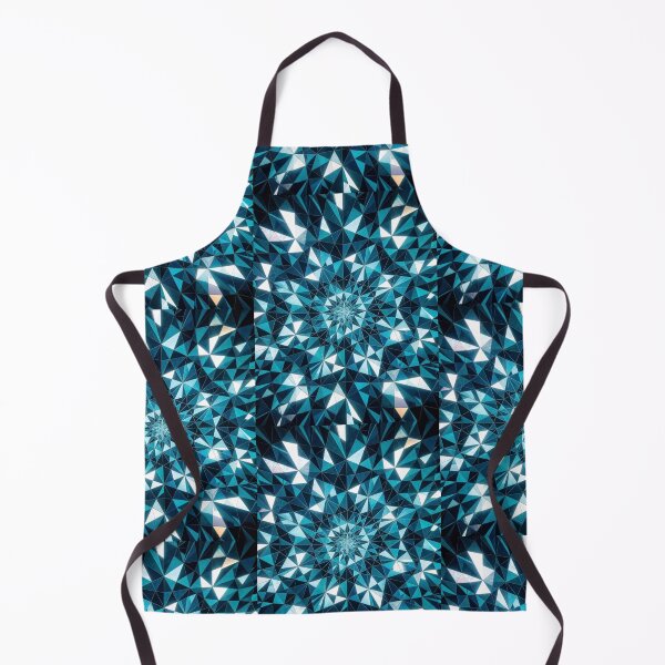 Item preview, Kaleidoscope Abstraction of Ocean Hues designed and sold by ShaDeS-AI-Art.