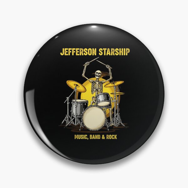 Item preview, Jefferson Starship Skeleton Drummer  designed and sold by Marsattacks561.