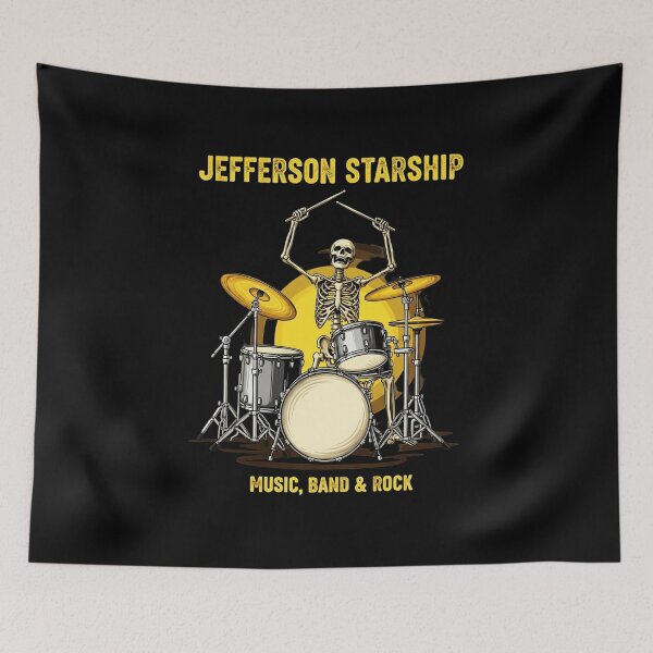 Item preview, Jefferson Starship Skeleton Drummer  designed and sold by Marsattacks561.