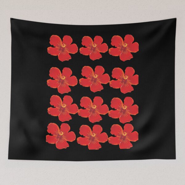 Item preview, School Bag & Book Red Floral Pattern designed and sold by bkdblnzy32.