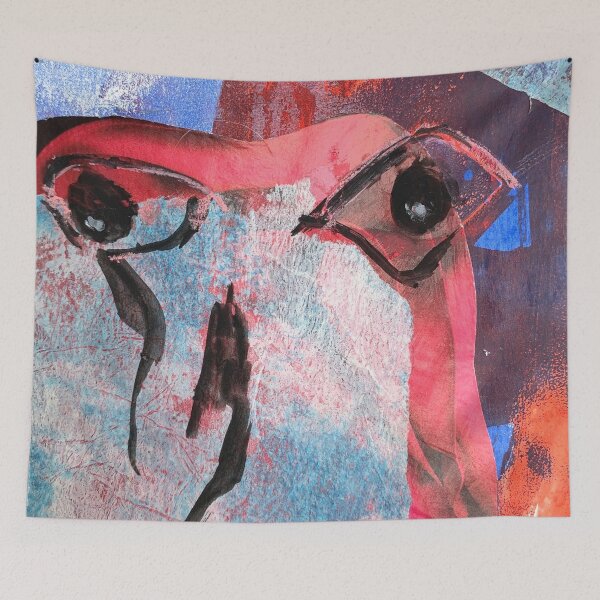Item preview, Art Print & More: Figurative Abstraction – Poetic Miniature Series – 407 Utopo | Annette Kunow designed and sold by KunowArtShop.