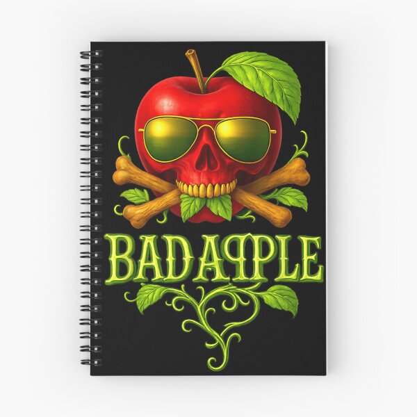 Item preview, Bad Apple Skull With Sunglasses Edgy Fruit Skull Illustration designed and sold by GenioFin.