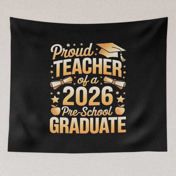 Item preview, Proud Teacher of a 2026 Preschool Graduate Graduation designed and sold by repconomArt.