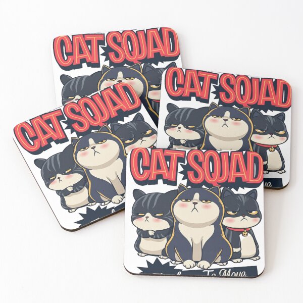 Item preview, Bored Cat Club - Sleepy Cat Squad Illustration designed and sold by Morklys.