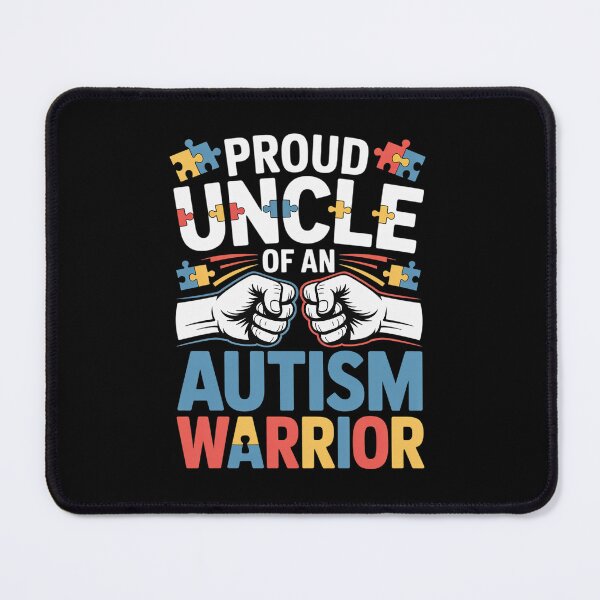 Item preview, Proud Uncle Of An Autism Warrior Autistic Awareness designed and sold by repconomArt.