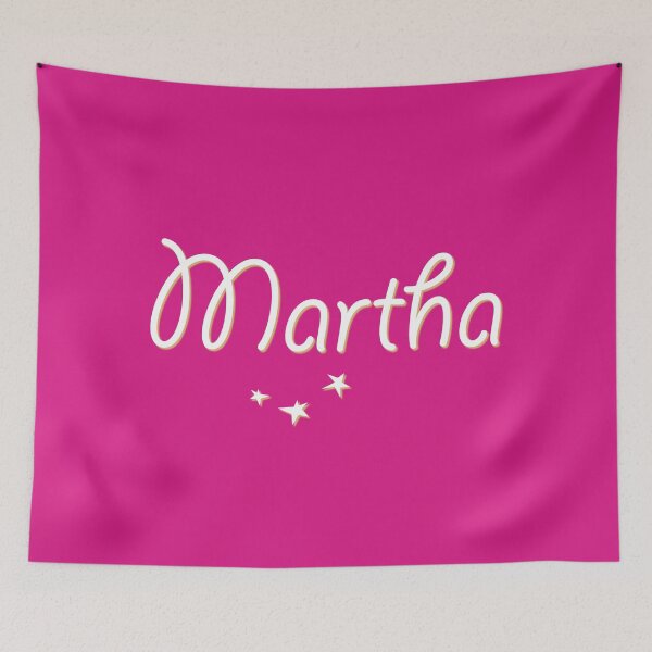 Item preview, My Name is Martha designed and sold by CharlottePlaceArt.
