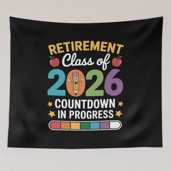 Item preview, Retirement Class Of 2026 Countdown In Progress Funny Teacher designed and sold by repconomArt.