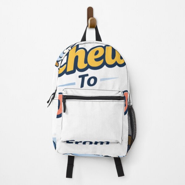 Item preview, From Chew To Phew Funny Candy Mascot Cartoon Typography Design designed and sold by GenioFin.