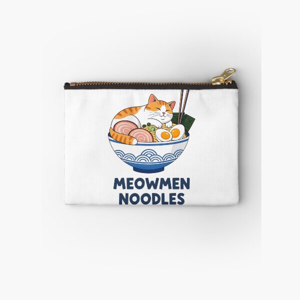 Item preview, Meowmen Noodles – Happy Cat Ramen Bowl Foodie Art designed and sold by DesignedByMarty.