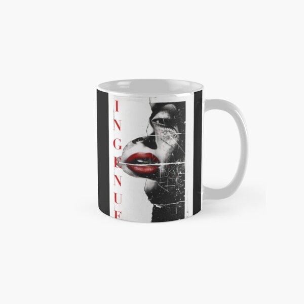 INGENUE — Fractured Face Political Art Print by iServalan Classic Mug