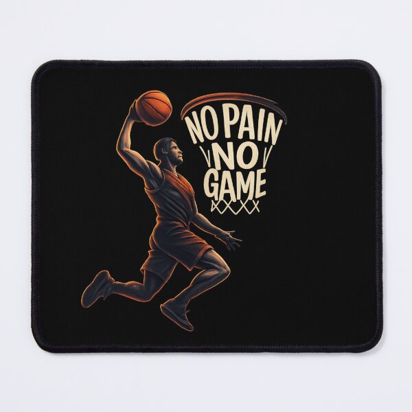 Item preview, Basketball Dunk Art - No Pain No Game designed and sold by MKreative Studio.