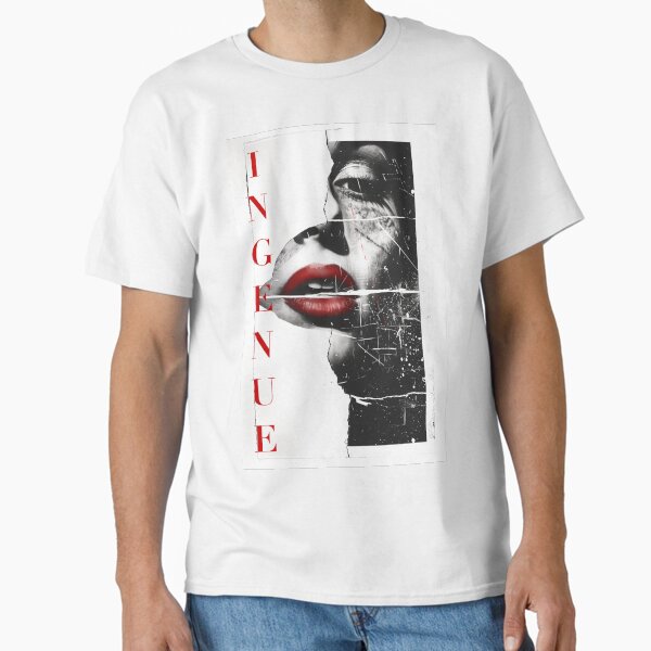 INGENUE — Fractured Face Political Art Print by iServalan Classic T-Shirt