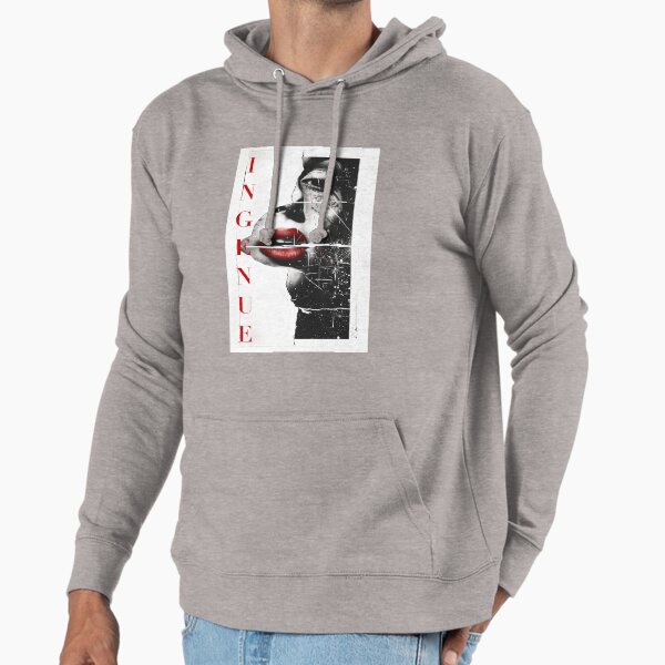 INGENUE — Fractured Face Political Art Print by iServalan Lightweight Hoodie