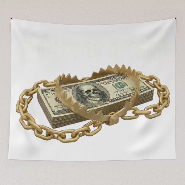 Item preview, MONY IS A TRAP designed and sold by Zagalo Art.