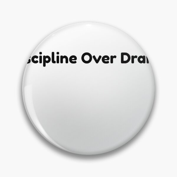 Item preview, Discipline Over Drama – Quiet Hustle Mindset designed and sold by RICHKIDSSTUDIO.