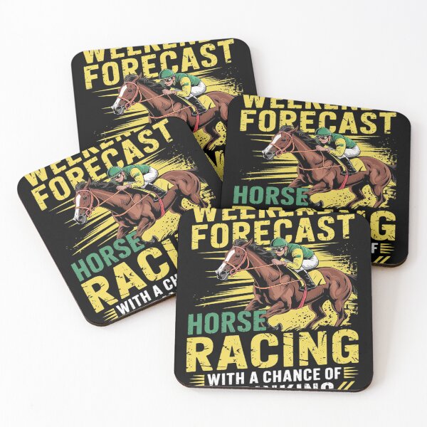 Item preview, Weekend Forecast Horse Racing Chance of Drinking Derby  designed and sold by KotexTemu.