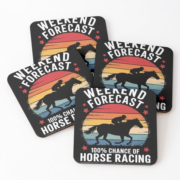 Item preview, Weekend Forecast Horse Racing Chance of Drinking Mens  designed and sold by KotexTemu.