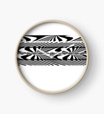 Liner tribal Clock