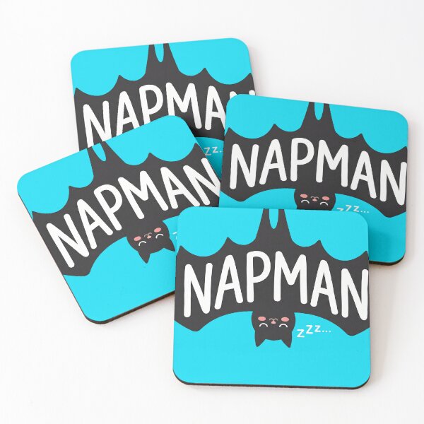 Item preview, Funny Napman Cute Sleepy Bat Napping Life Parody Graphic designed and sold by AdyKurniawan.