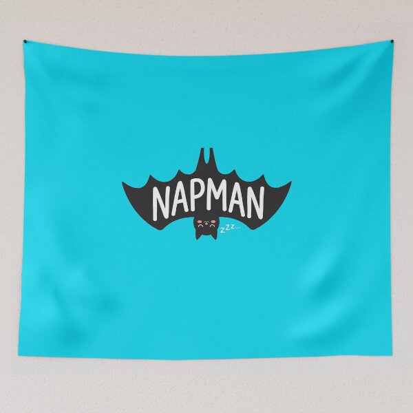 Item preview, Funny Napman Cute Sleepy Bat Napping Life Parody Graphic designed and sold by AdyKurniawan.