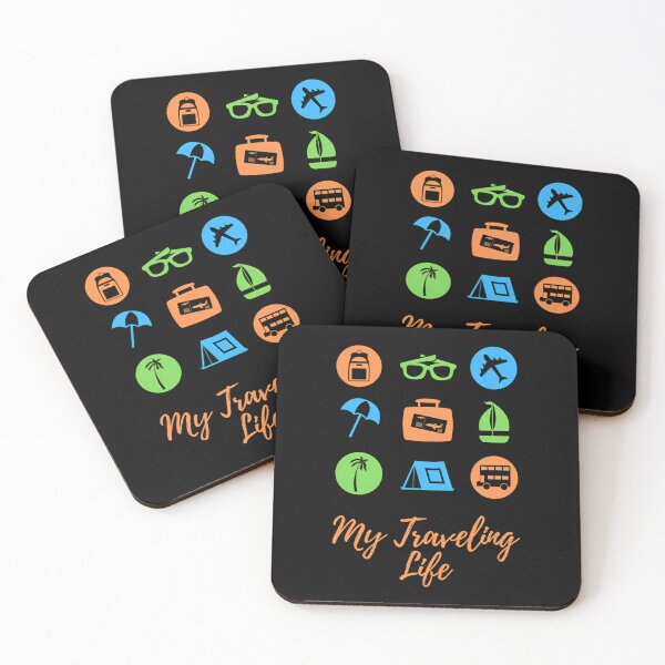 Item preview, My Traveling Life Typography designed and sold by bkdblnzy32.