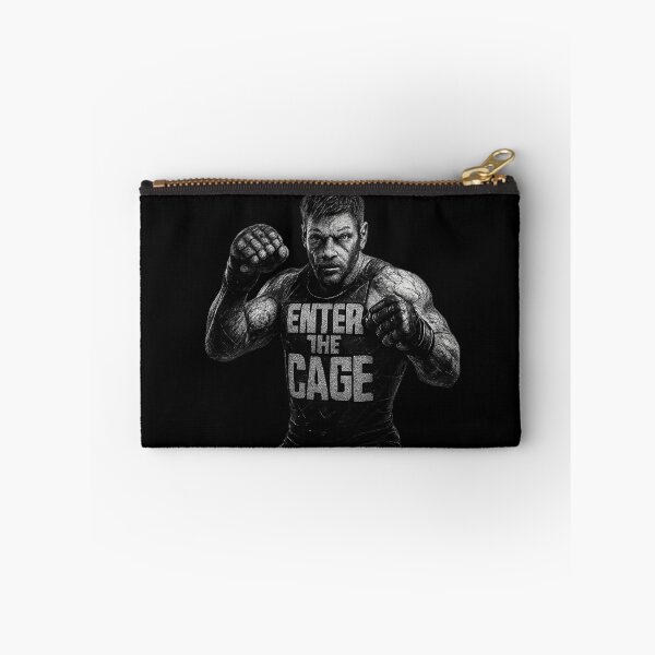 Item preview, ENTER THE CAGE - Cinematic MMA Fighter Poster Design designed and sold by MKreative Studio.