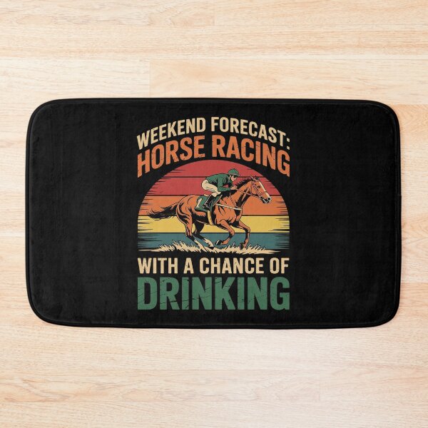 Item preview, Weekend Forecast Horse Racing Funny Chance of Drinking  designed and sold by KotexTemu.