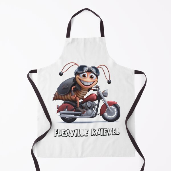 Item preview, Fleaville Knievel designed and sold by FleaNomenon.
