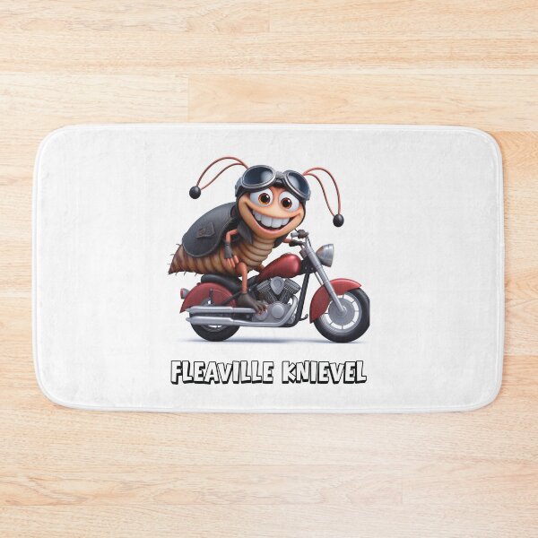 Item preview, Fleaville Knievel designed and sold by FleaNomenon.