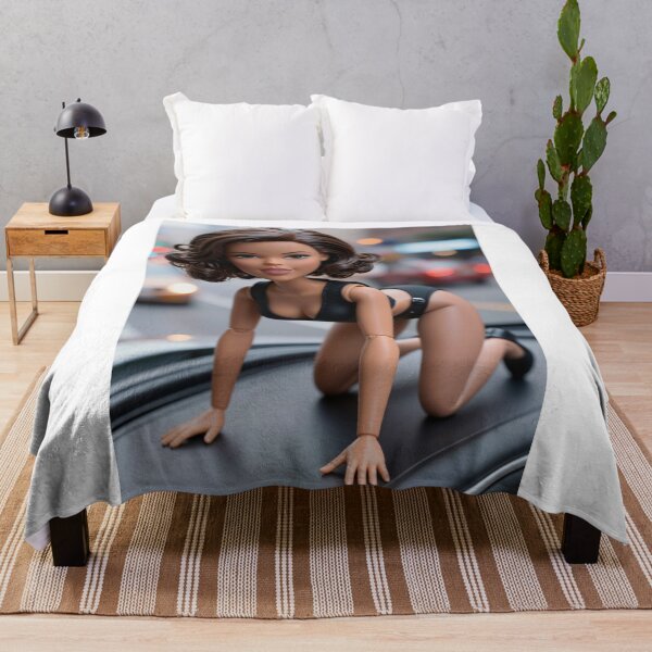 Item preview, Sarah Bobblehead in Black Swimsuit on Car designed and sold by CathryneDelamort.