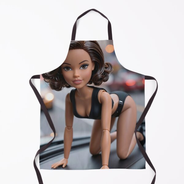 Item preview, Sarah Bobblehead in Black Swimsuit on Car designed and sold by CathryneDelamort.