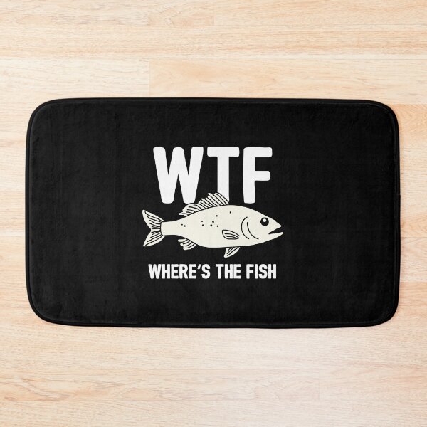 Item preview, WTF Where's The Fish designed and sold by NQArtist.