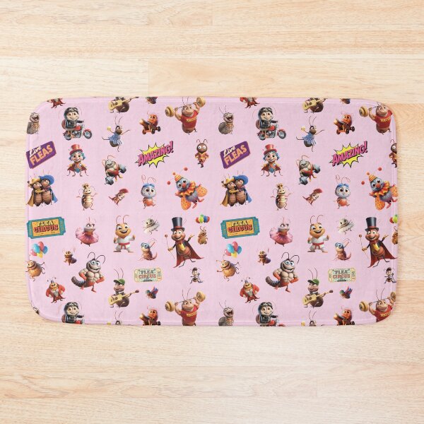 Item preview, Flea Circus Design - Pink designed and sold by FleaNomenon.