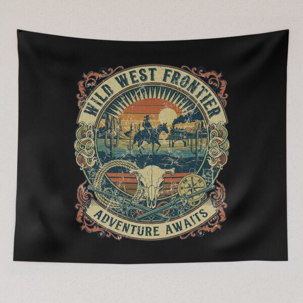Item preview, Wild West Frontier Adventure Awaits. vintage. designed and sold by EunsooLee.