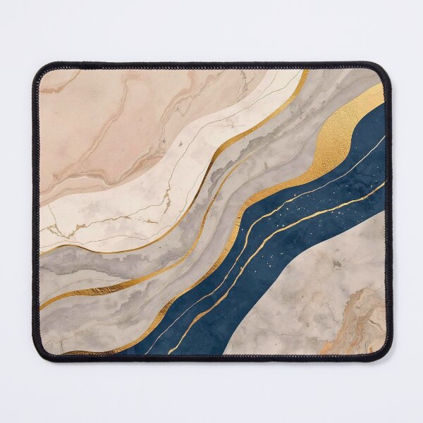 Item preview, Abstract Earth Layers and Gold Leaf Mineral Art designed and sold by Cozyartsss.