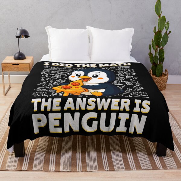 Item preview, Cute Penguin Pizza Math Funny T-Shirt designed and sold by LarryMBrown.