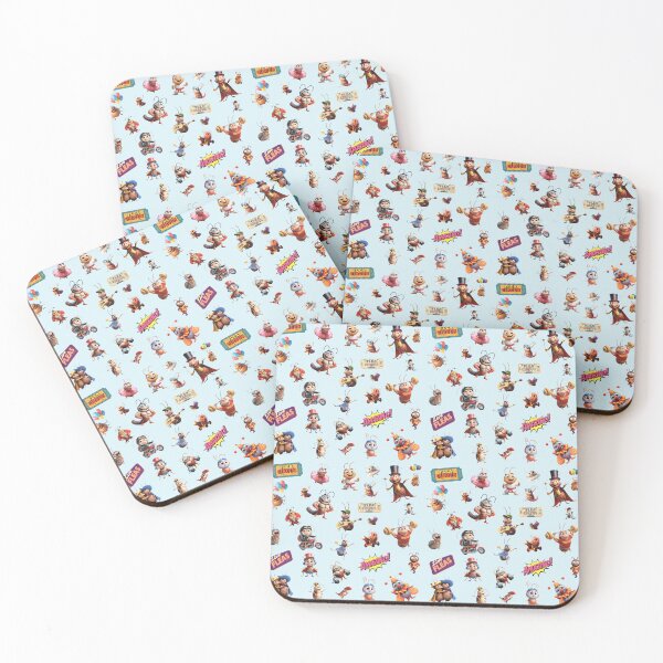 Item preview, Flea Circus Design - Blue designed and sold by FleaNomenon.