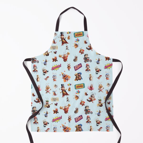 Item preview, Flea Circus Design - Blue designed and sold by FleaNomenon.