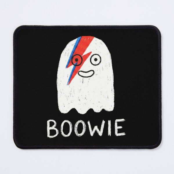 Item preview,     Boowie Funny Cute Ghost Glam Rock Starman Parody Retro Music Art designed and sold by AdyKurniawan.