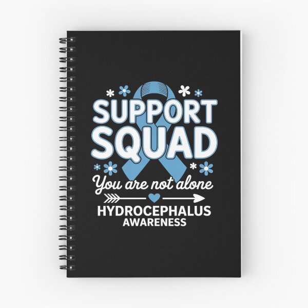 Item preview, Groovy Support Squad Blue Ribbon Hydrocephalus Awareness designed and sold by Catharsiscath.