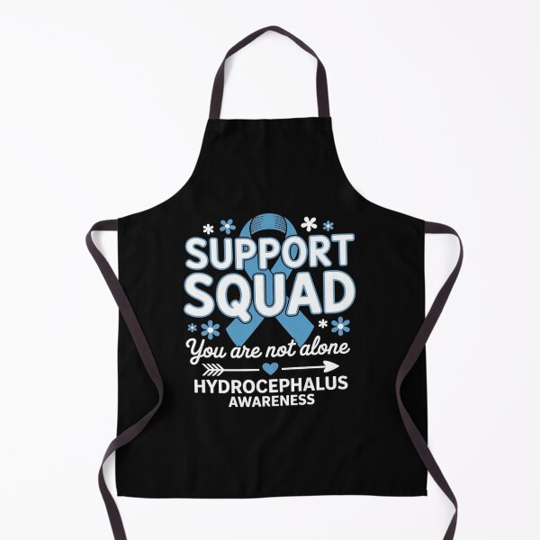 Item preview, Groovy Support Squad Blue Ribbon Hydrocephalus Awareness designed and sold by Catharsiscath.
