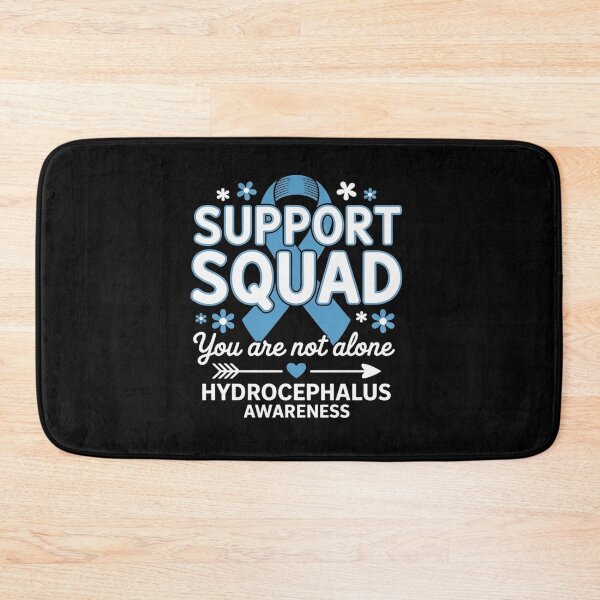 Item preview, Groovy Support Squad Blue Ribbon Hydrocephalus Awareness designed and sold by Catharsiscath.