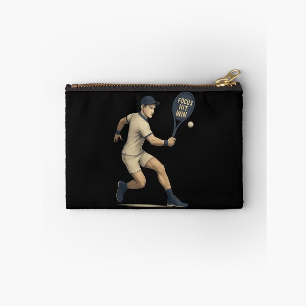 Item preview, Elite Tennis Player Mid-Swing - Focus Hit Win designed and sold by MKreative Studio.