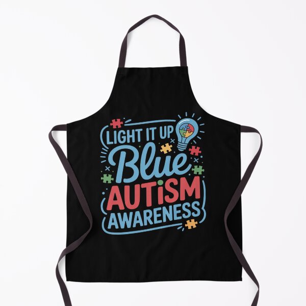 Item preview, Light It Up Blue Autism Awareness Men Women Kids designed and sold by Catharsiscath.