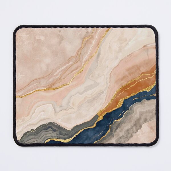 Item preview, Golden Quartz Abstract Earth Marble and Stone Texture Art designed and sold by Cozyartsss.