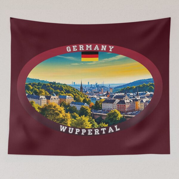Item preview, Wuppertal Germany Travel designed and sold by Thistle-TShop.